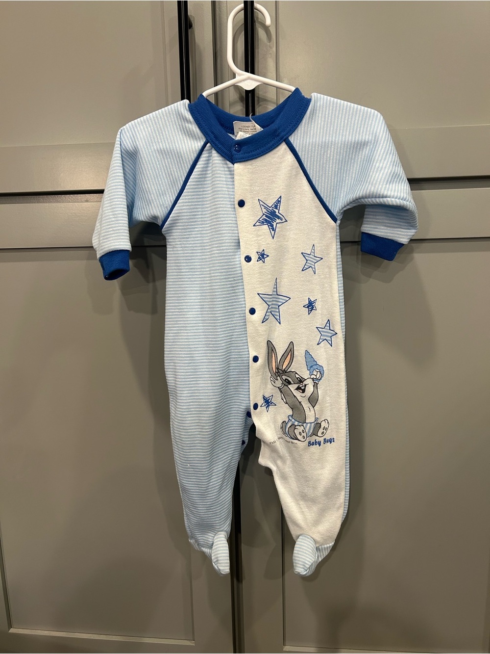 Vintage Baby Bugs Bunny Looney Tunes sleeper